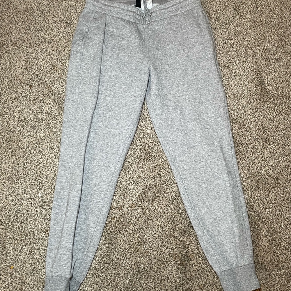 Gray adidas Jogger Sweatpants size Medium